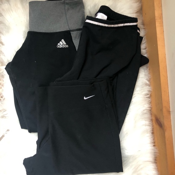 Nike Pants - Lot of 3 athletic capris aa